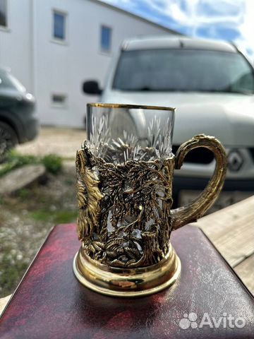 Подстаканник «Волк» купить с доставкой Подстаканник «Волк»