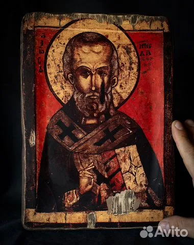 Святой Николай Чудотворец" Икона — оригинальный подарок