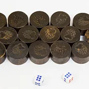 Нарды из карельской берёзы — необычный подарок — фотография 4