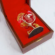 Бокал для коньяка «Охота на медведя» — необычный подарок — фотография 3