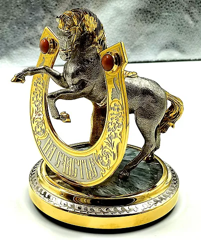 Подарочная подкова на Агате. Златоуст