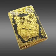Бензиновая зажигалка Zippo "Волк одиночка" — оригинальный подарок — фотография 5