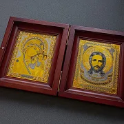 В подарок: Складень "Православный". Златоуст — фотография 5