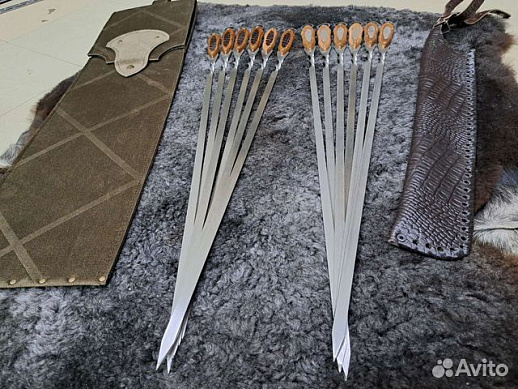Крутые шампуры «Шпажки» Цельнометаллические купить с доставкой Крутые шампуры «Шпажки» Цельнометаллические