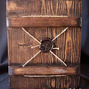 На память: Икона с ковчегом "Христос Вседержитель" — фотография 2