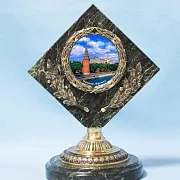 Бронзовый приз «Медаль» (большой) — красивый подарок — фотография 2