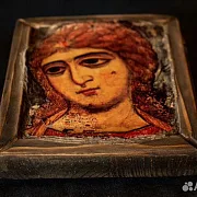 В подарок: Икона "Ангел Златые Власы" 15*13 см — фотография 3