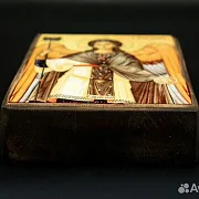 Икона Архангел Гавриил. Ручная работа — красивый подарок — фотография 4