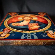 Подарочная икона "Христос Пантократор с Апостолами" — фотография 3