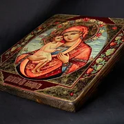 Икона Божией матери "Жировицкая " — необычный подарок — фотография 3