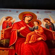 Подарочная икона Богоматери "Всецарица" — фотография 7